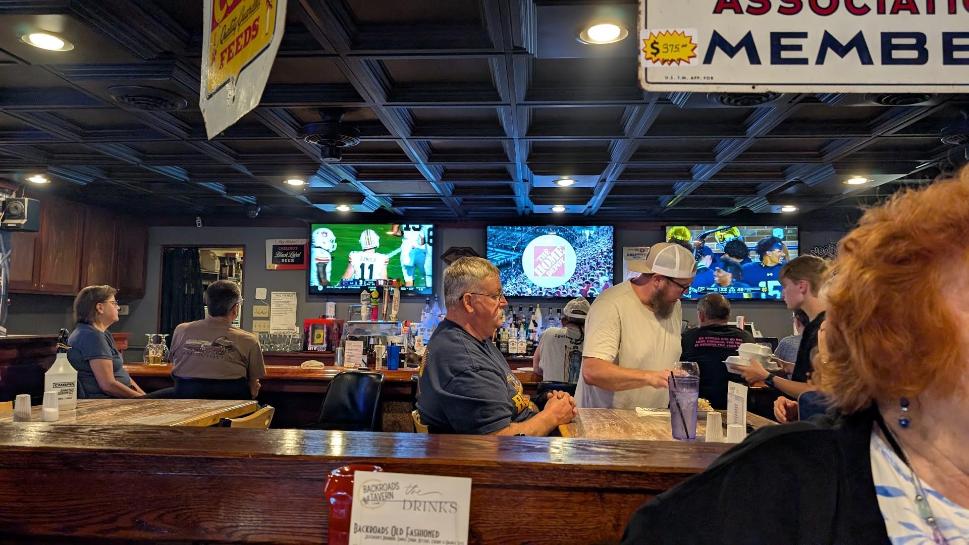 Backroads Tavern in Wolcottville